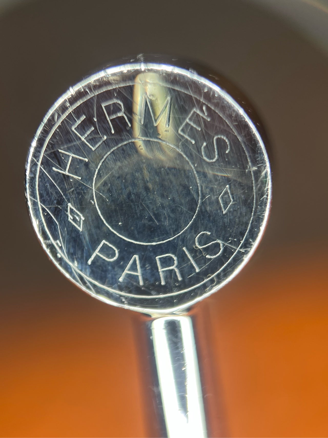Hermès - Lindy 34 - Clemence leather - Hermès Orange with Silver-Tone Hardware - (Medium)