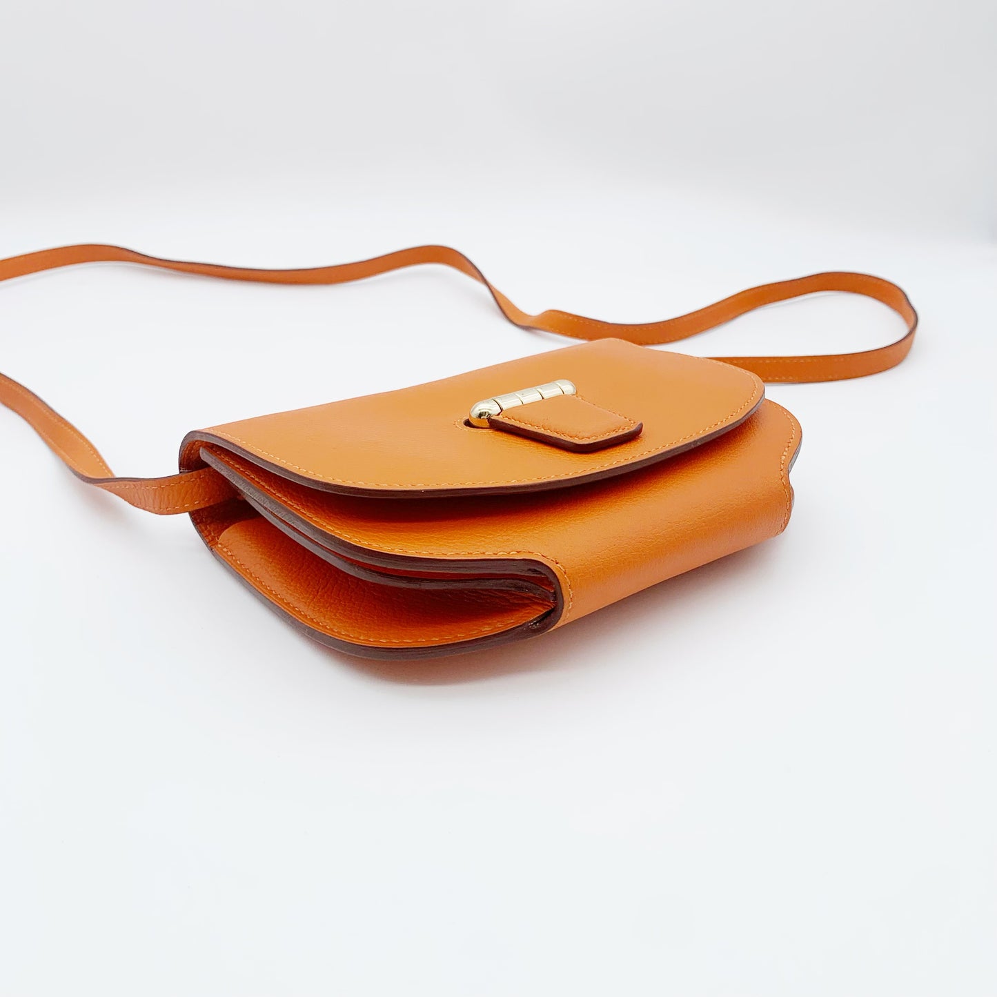 Hermes - Mini Convoyeur - Leather - Orange - (mini)
