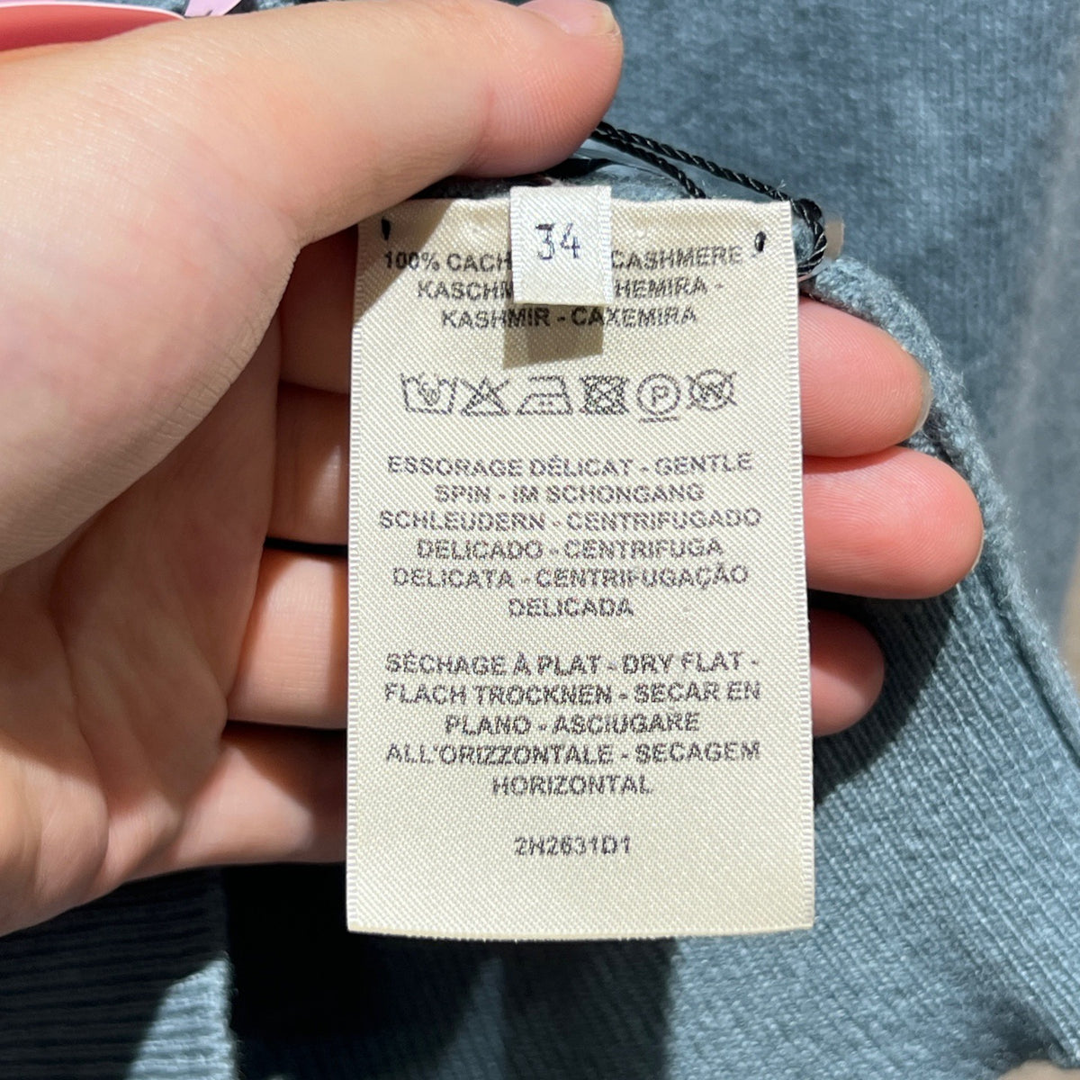 Hermès - Other - Cashmere - Blue - (34)