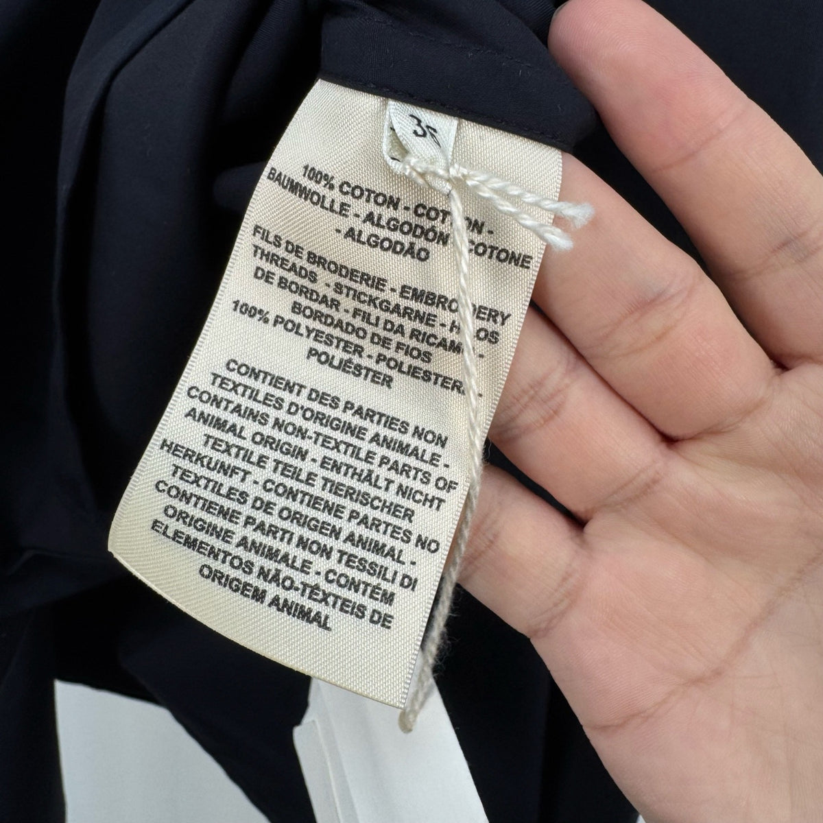 Hermès - Other - Cotton - Navy - (36)