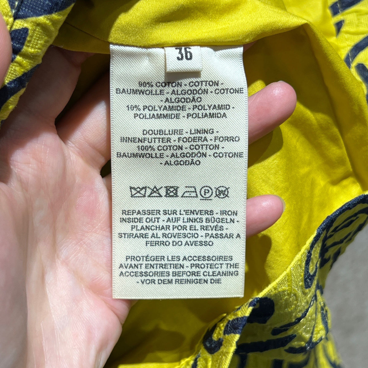 Hermès - Other - Cotton - Yellow - (36)