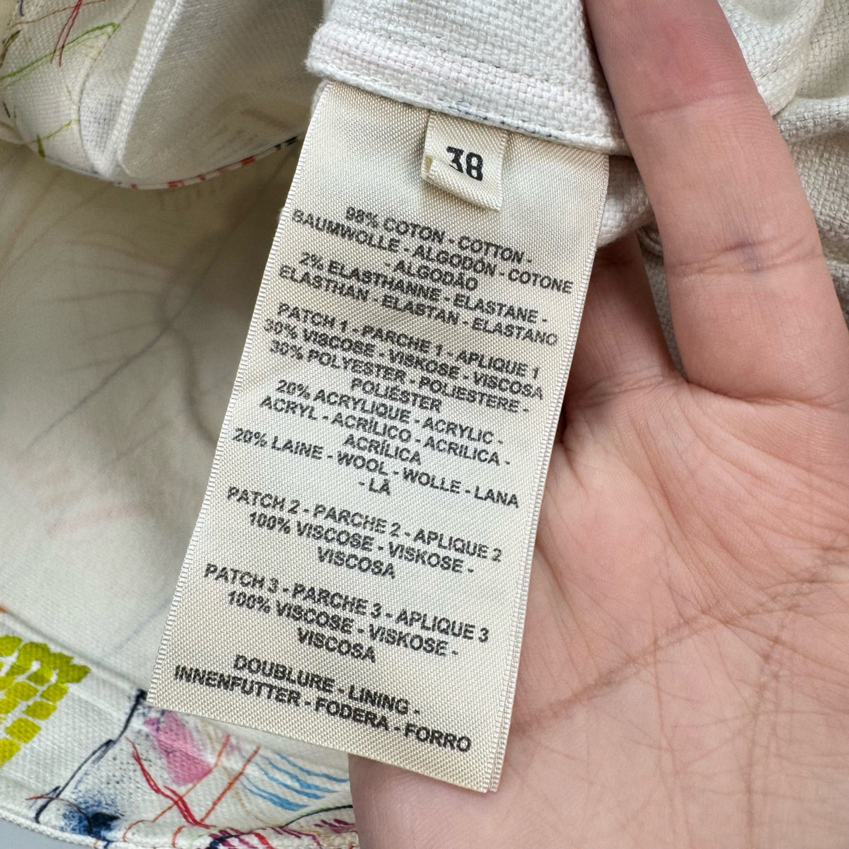Hermès - Other - Denim - Jeans - White - (38)