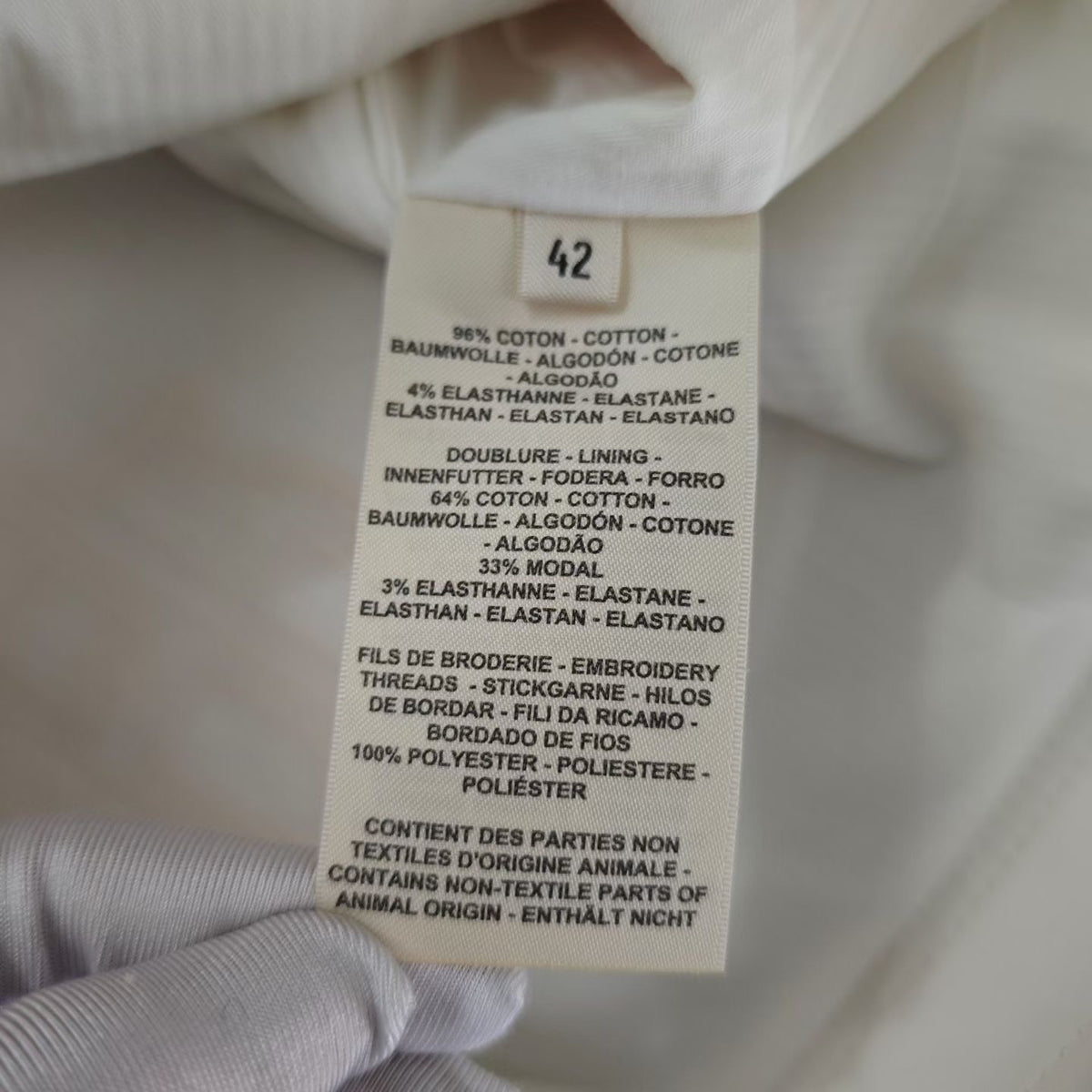 Hermès - Other - Denim - Jeans - White - (42)