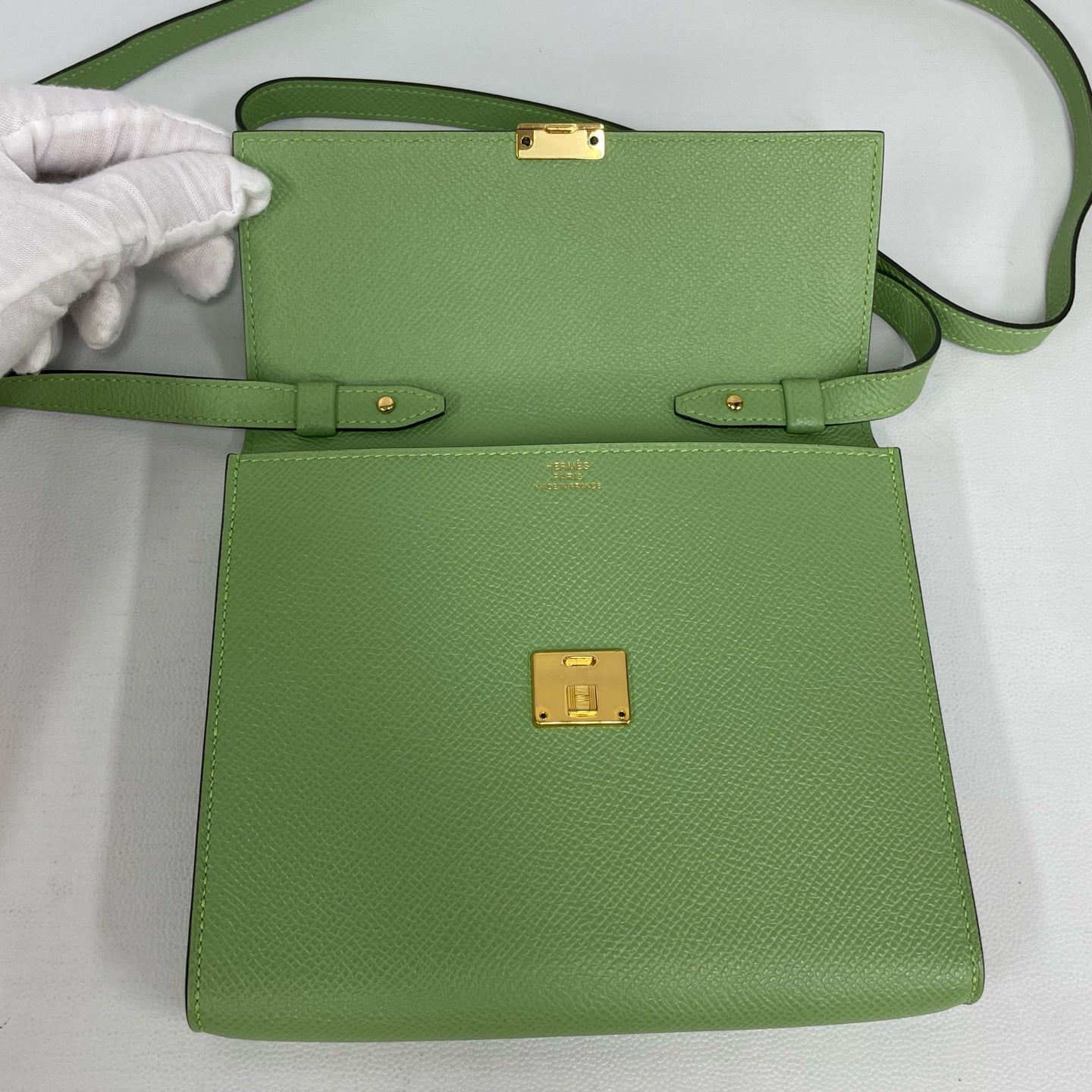 Hermes - Other - Leather - Green - (mini)