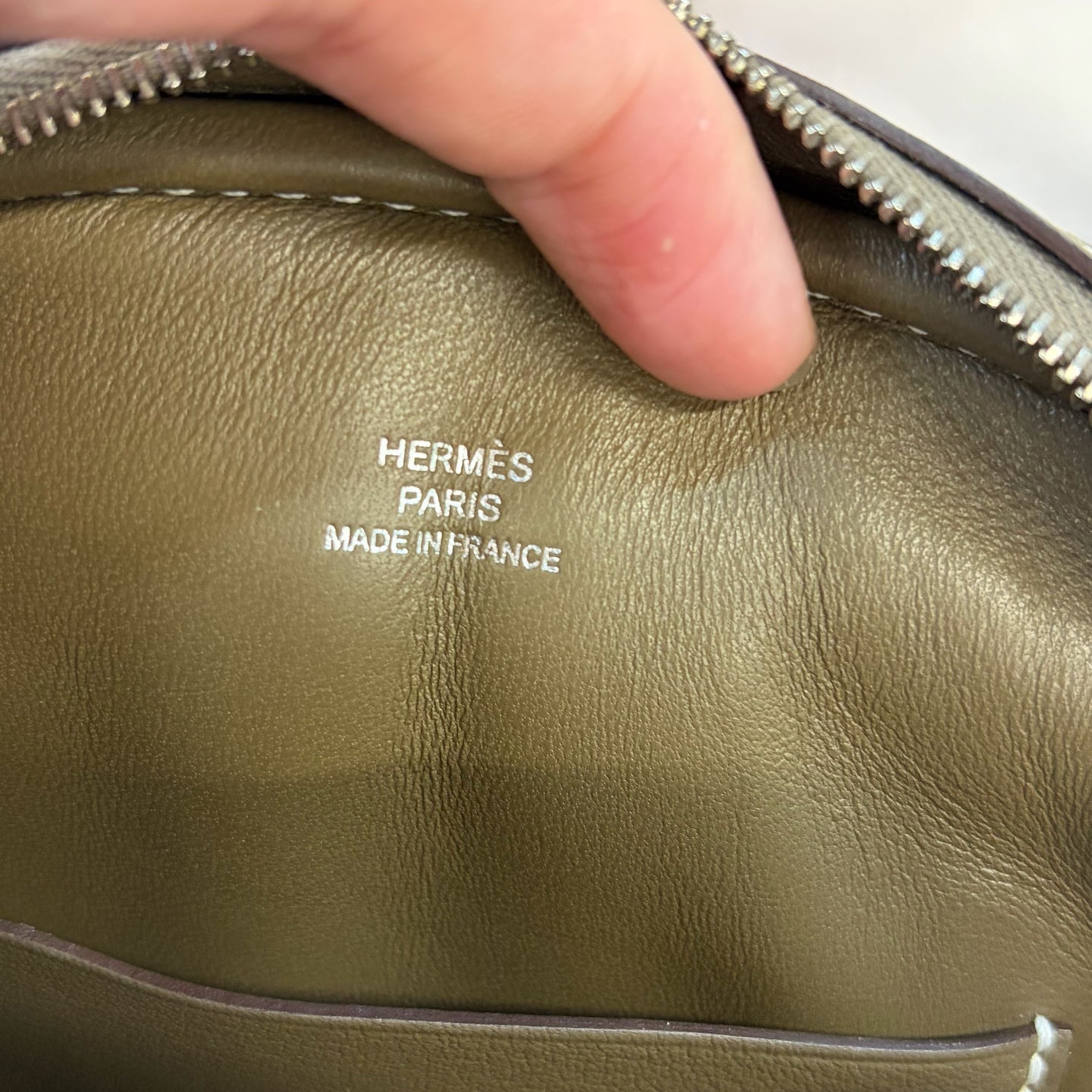 Hermes - Other - Leather - Grey - (mini)