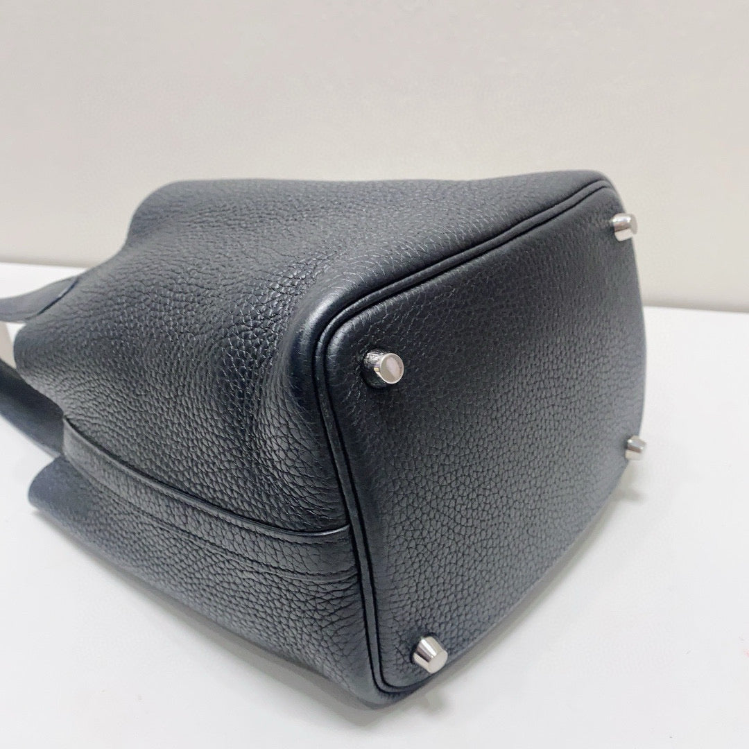 Hermes - Picotin 18 - Leather - Black