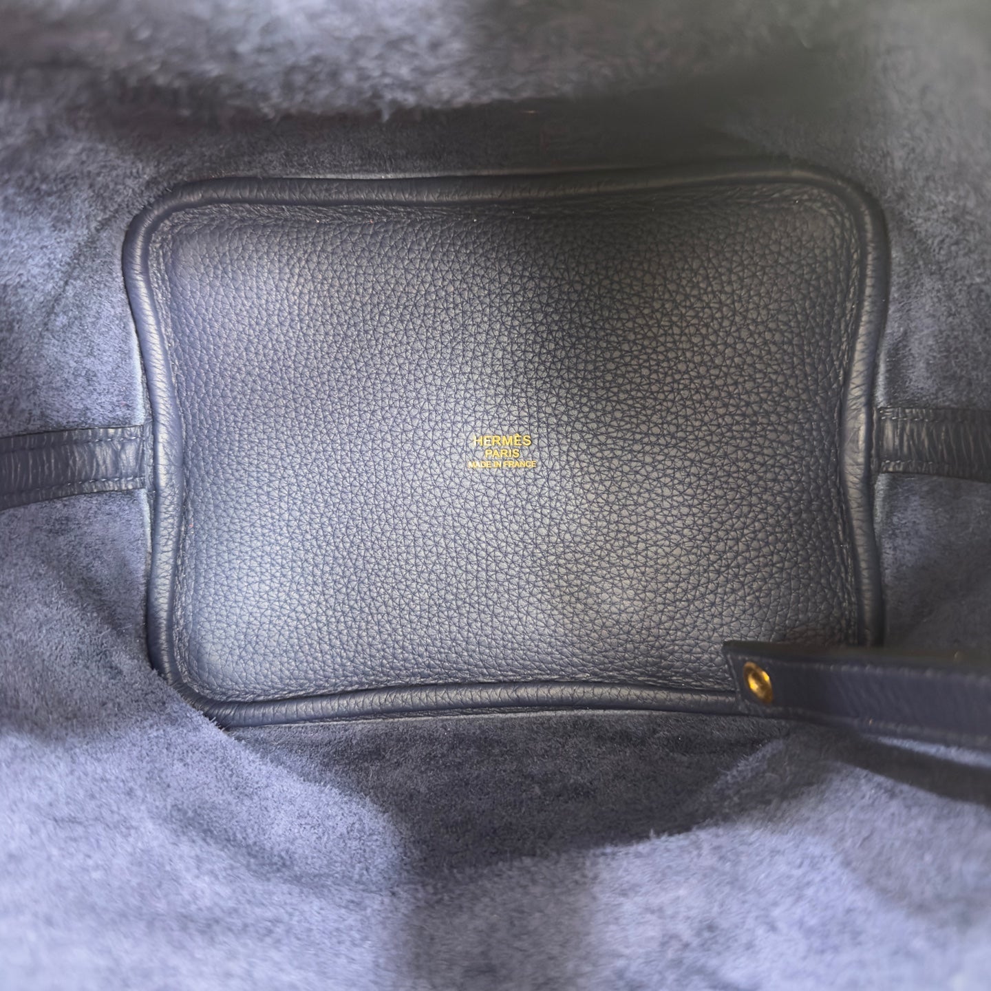 Hermes - Picotin - Leather - Navy - (small)