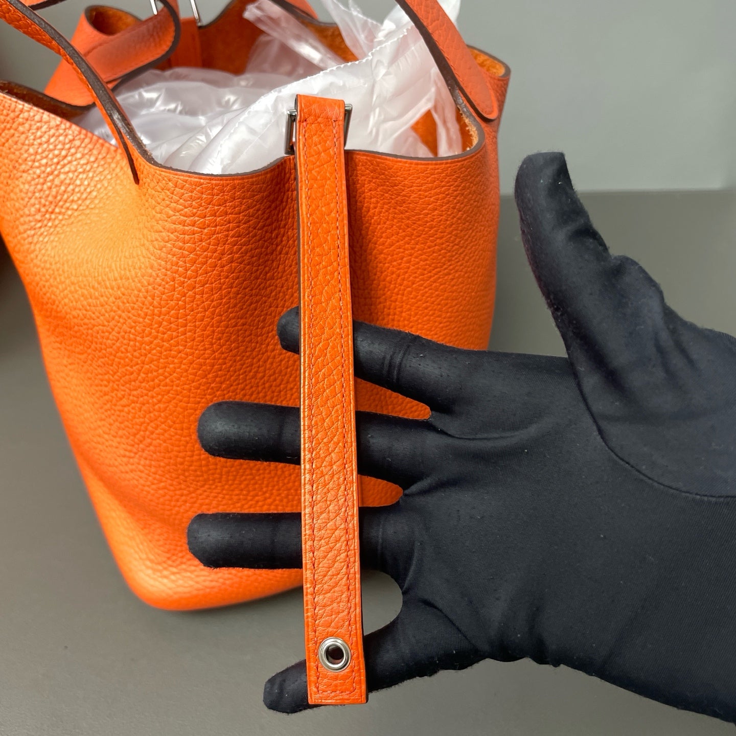 Hermès - Picotin - Leather - Orange - (mini)