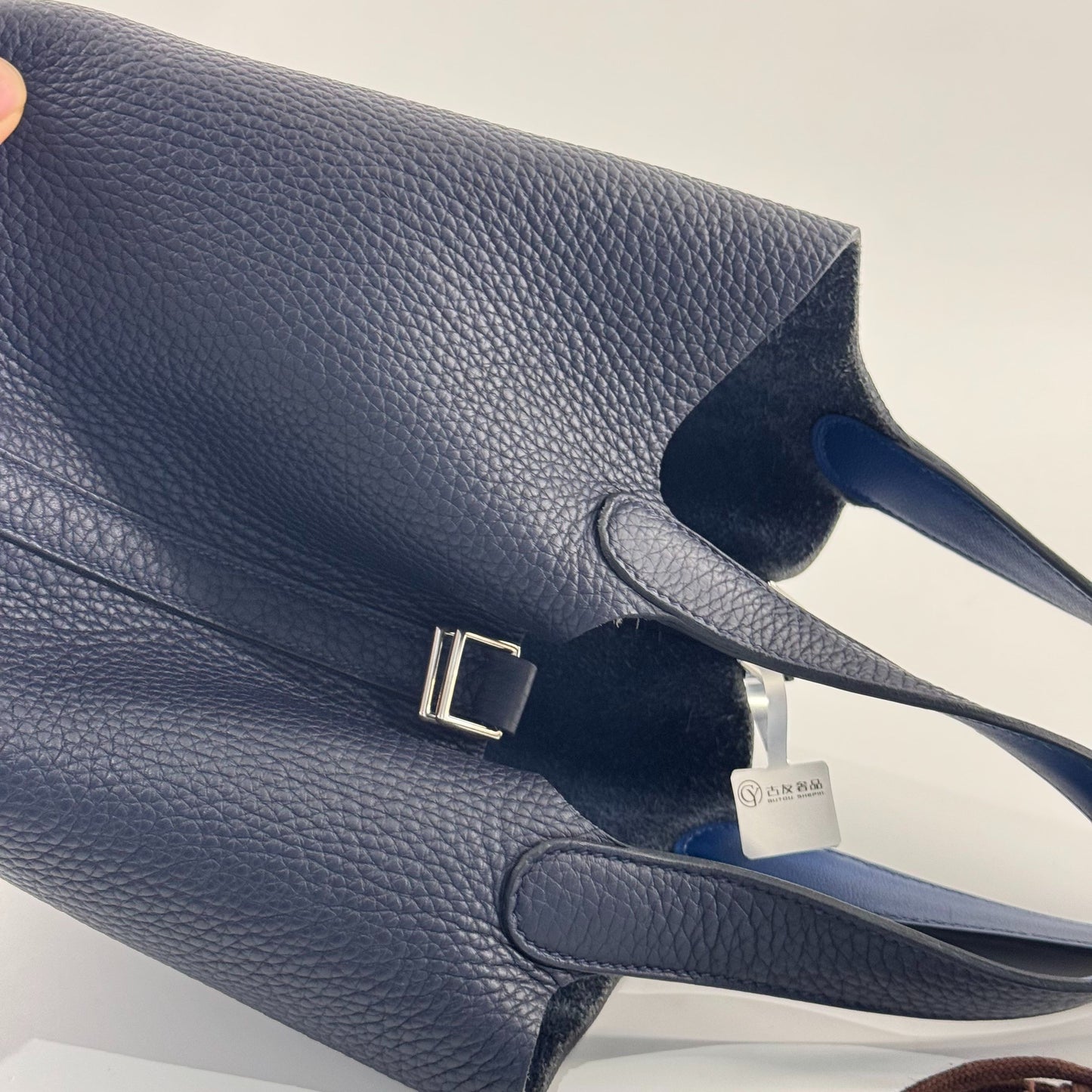 Hermes - Picotin Lock - Leather - Navy