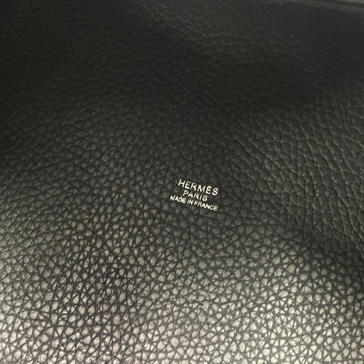 Hermes - Picotin Lock - Leather - Black