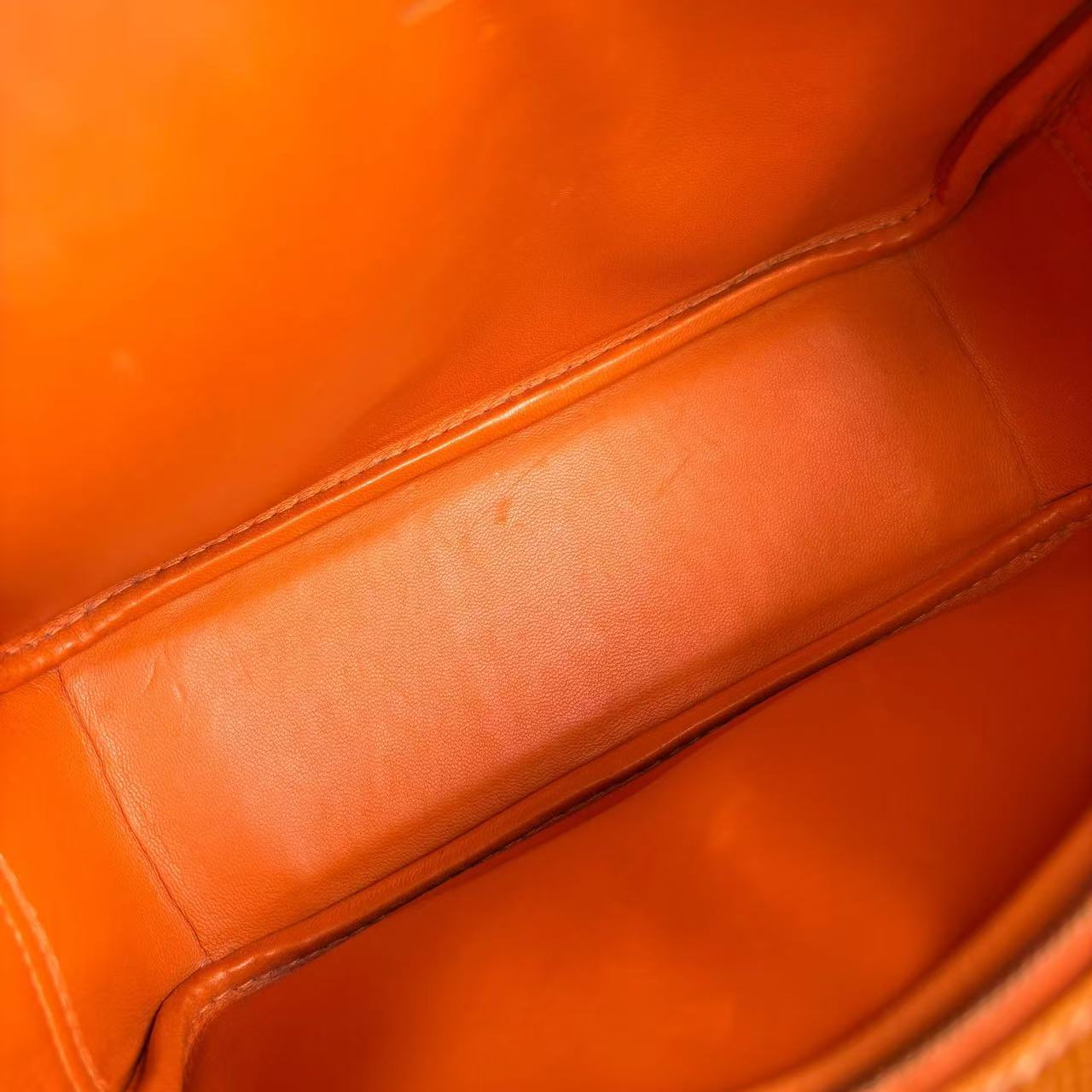 Hermès - Plume - Epsom leather - Orange - (mini)