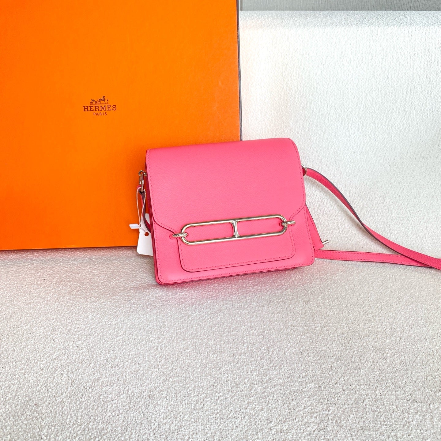 Hermès - Roulis 19 - Evercolor leather - Pink - (Mini)