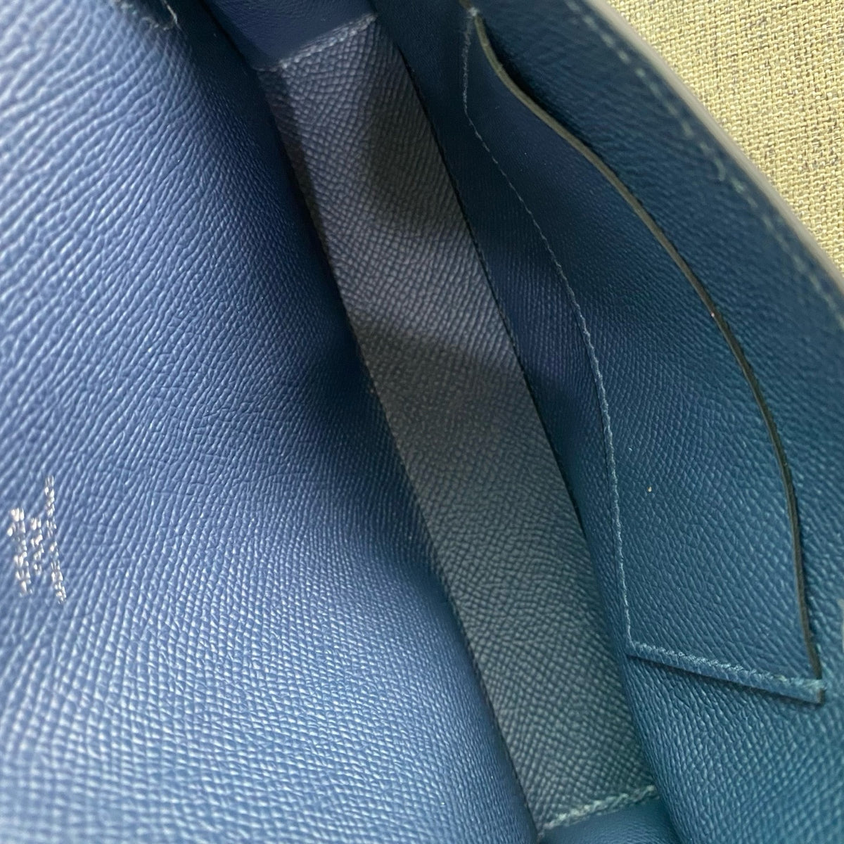 Hermes - Snap - Leather - Blue - (mini)