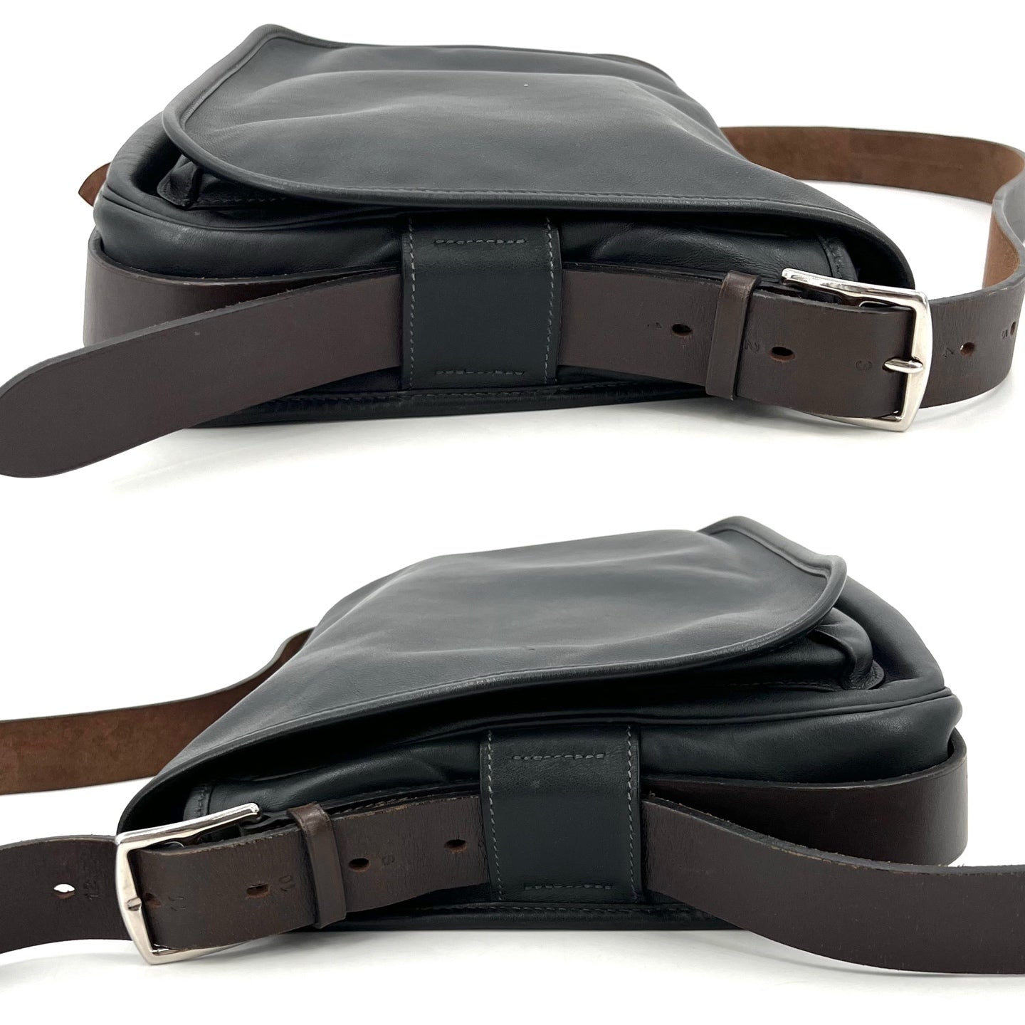Hermes - Steve - Leather - Black - (medium)