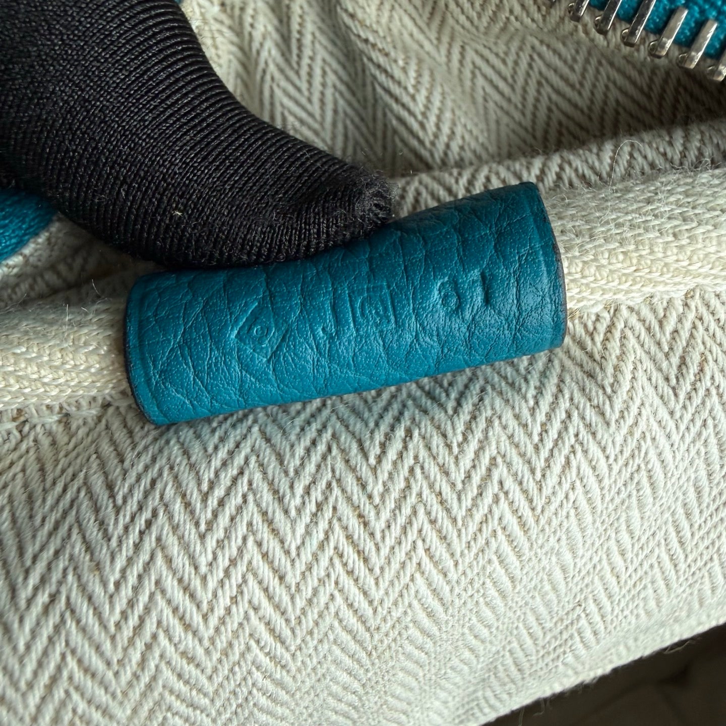 Hermès - Victoria - Leather - Blue - (large)