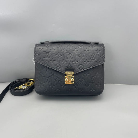 Louis Vuitton - Pochette Métis - Embossed Monogram Empreinte Leather - Black - (Medium)