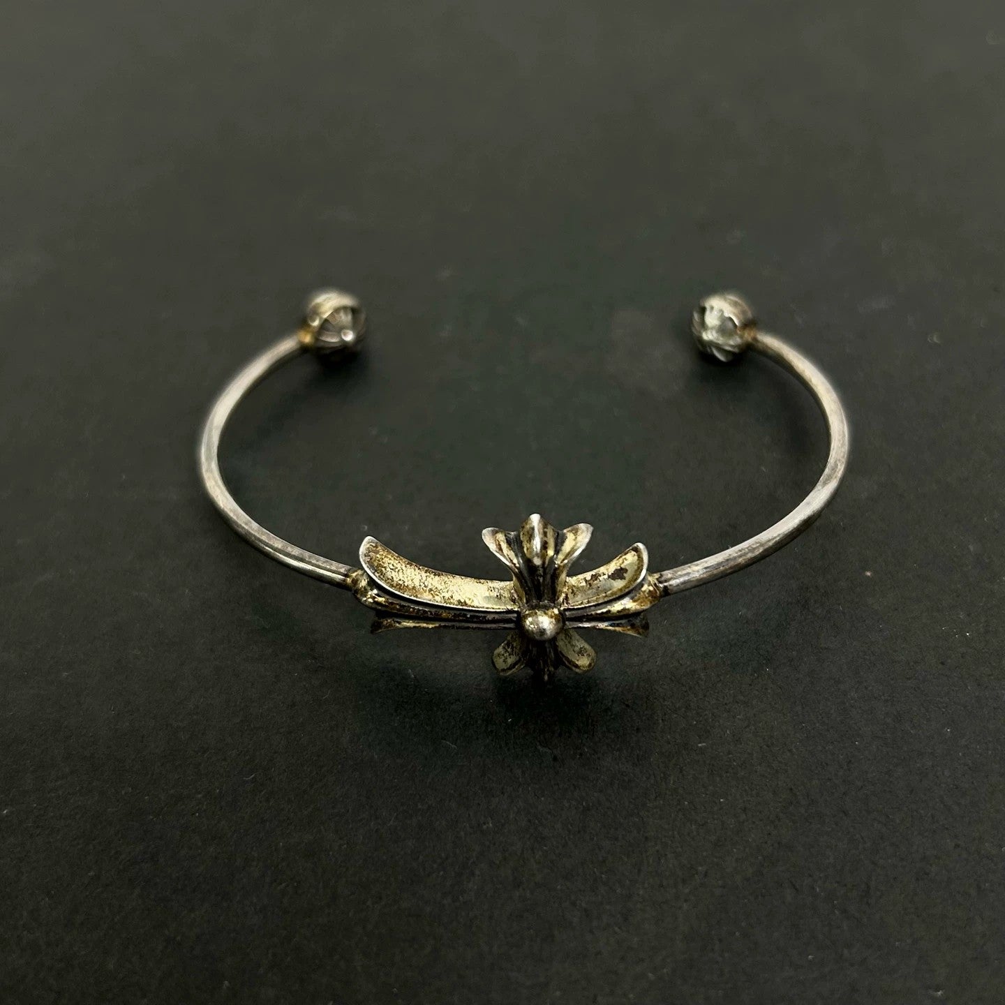 Chrome Hearts - Cross Cuff Bangle - 925 silver - Silver - (medium)