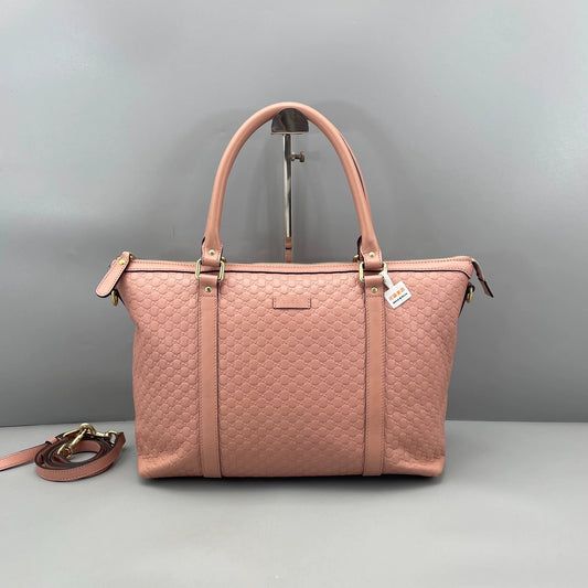 Gucci - Tote - Leather - Pink - (medium)