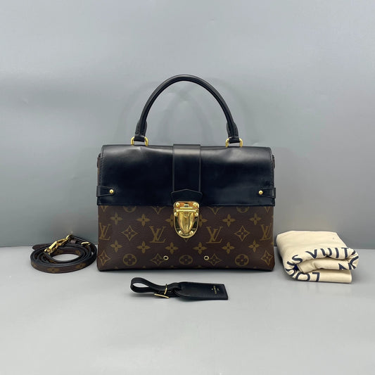 Louis Vuitton - One Handle - Monogram canvas, Leather - Brown, Black - (medium)