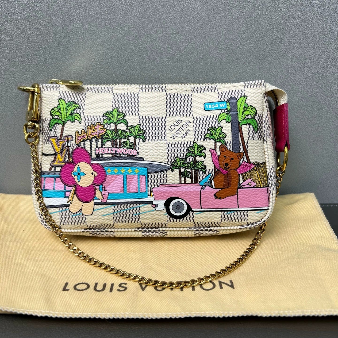 Louis Vuitton - Mini Pochette Accessoires - Coated Canvas - Multicolour - (Mini)