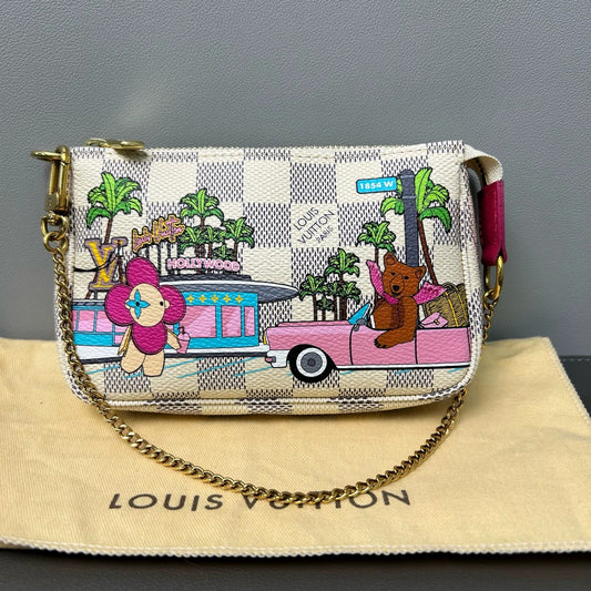 Louis Vuitton - Mini Pochette Accessoires - Coated Canvas - Multicolour - (Mini)