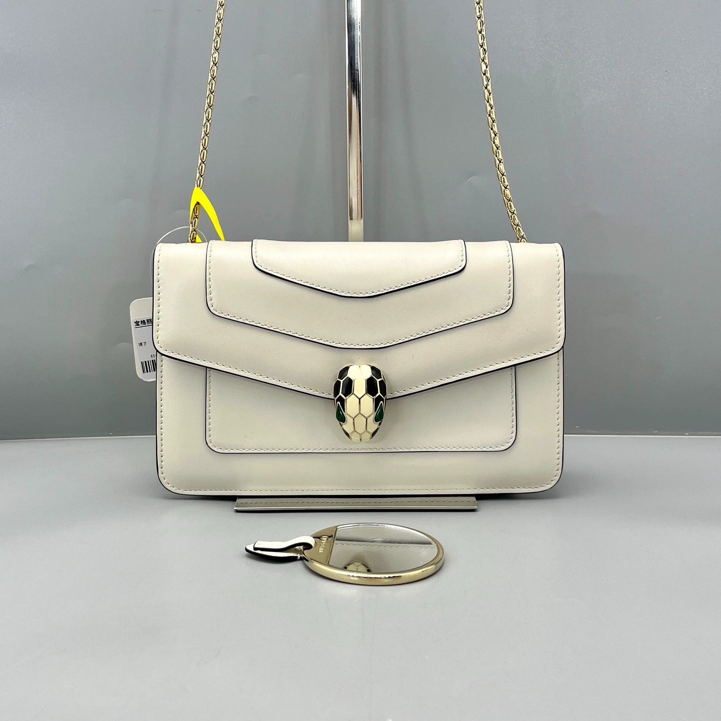 Bvlgari - Serpenti Forever - Leather - White - (Small)