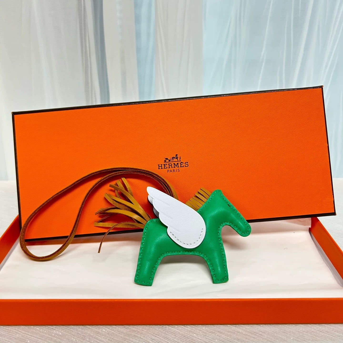 Hermes - Rodeo Pegasus Charm - Leather - Multicolour - (Mini)