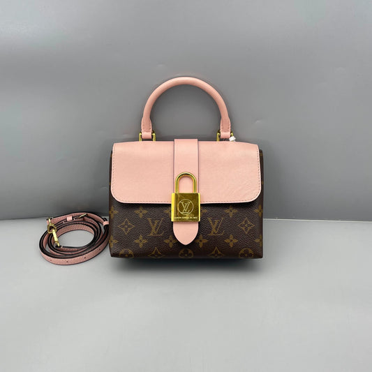 Louis Vuitton - Locky BB - Monogram canvas and smooth leather - Brown and Pink - (mini)