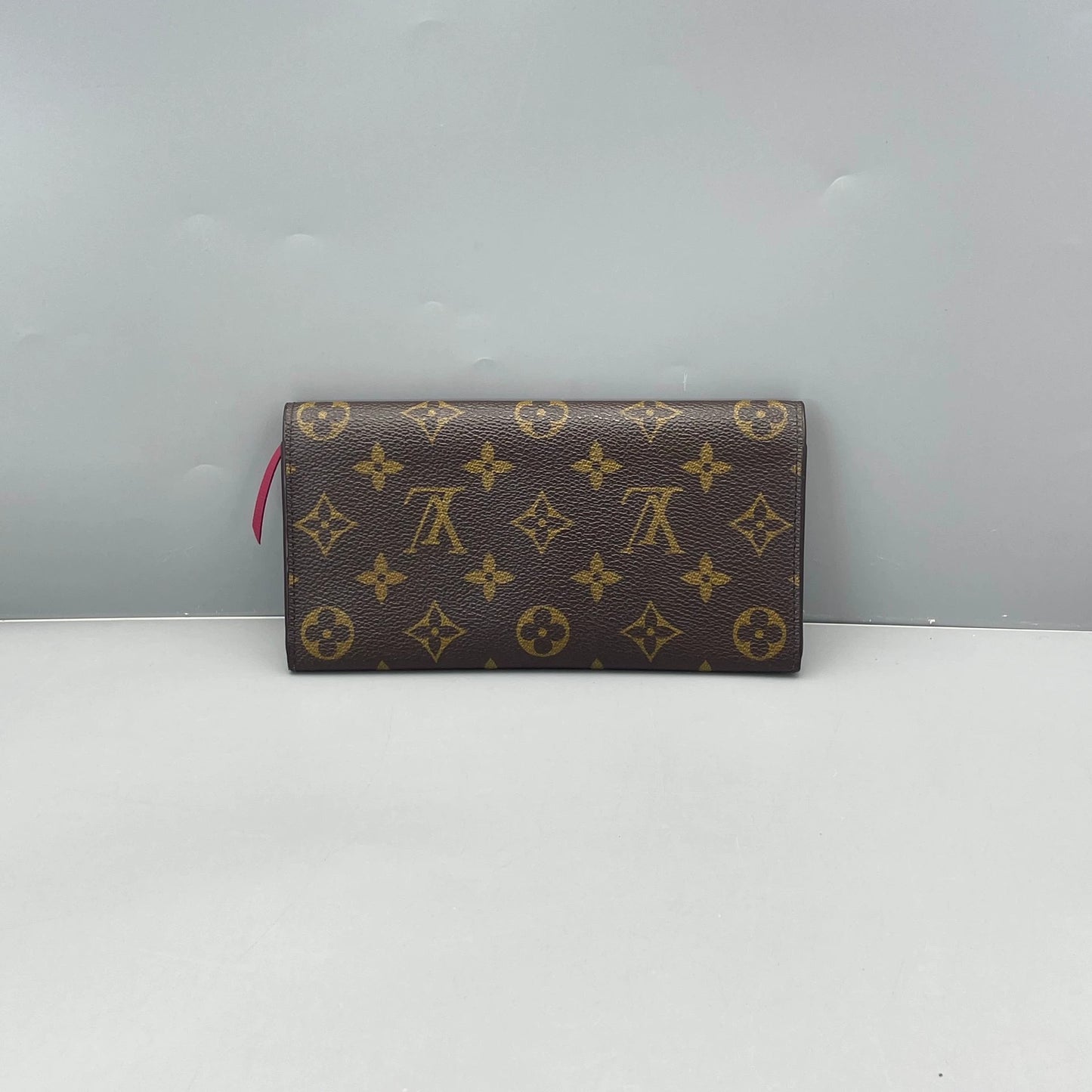 Louis Vuitton - Portefeuille Sarah - Monogram coated canvas with grained leather interior - Brown - (medium)