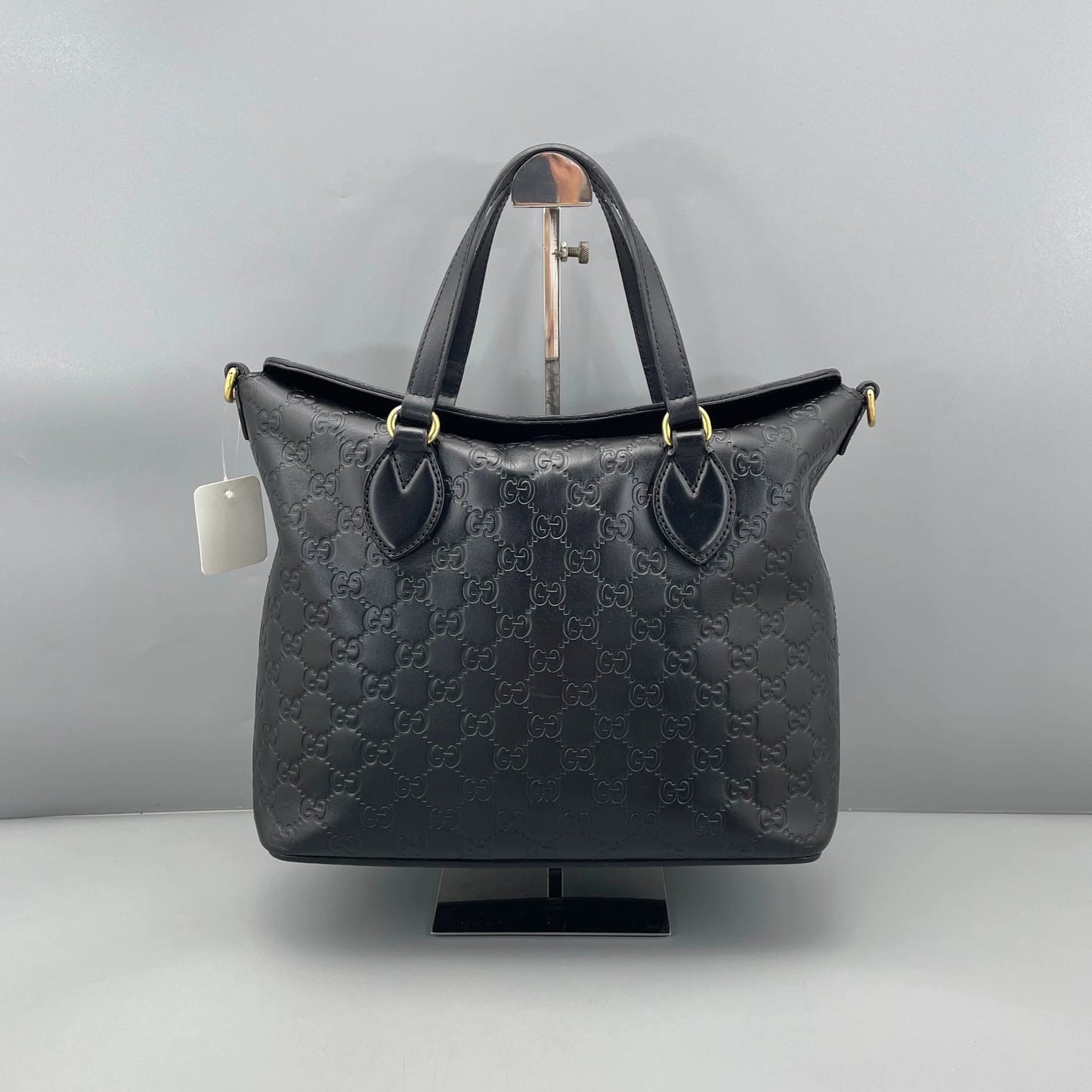 Gucci - Guccissima Leather Tote - Leather - Black - (medium)