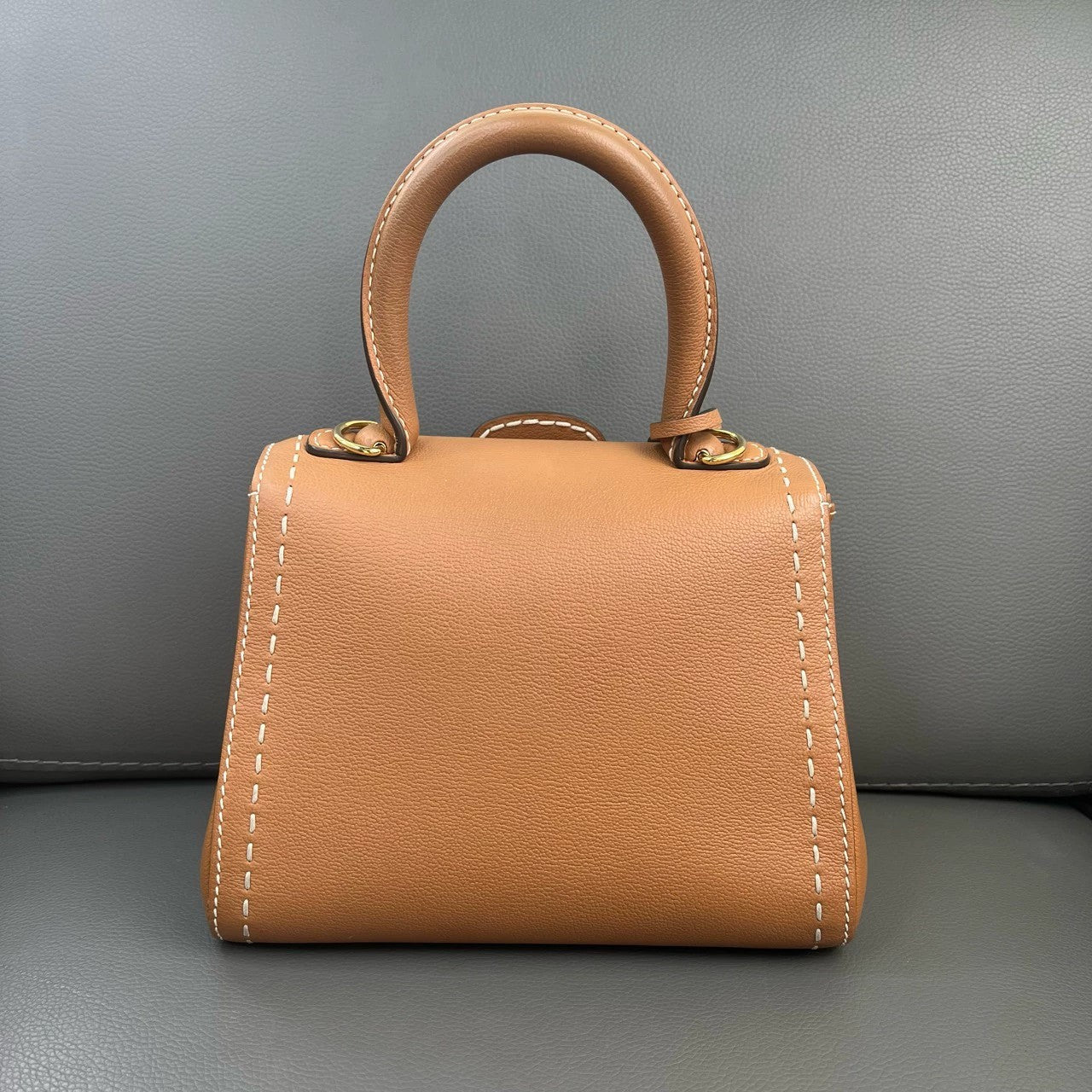 Delvaux - Brillant - Leather - Camel - (mini)