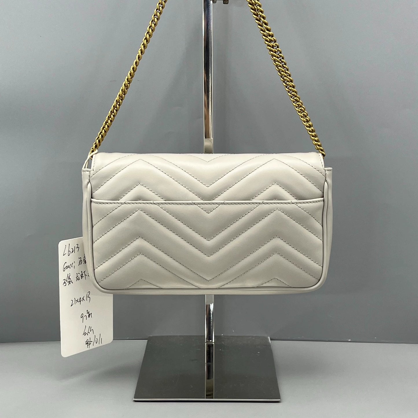 Gucci - GG Marmont - Leather - Beige - (mini)