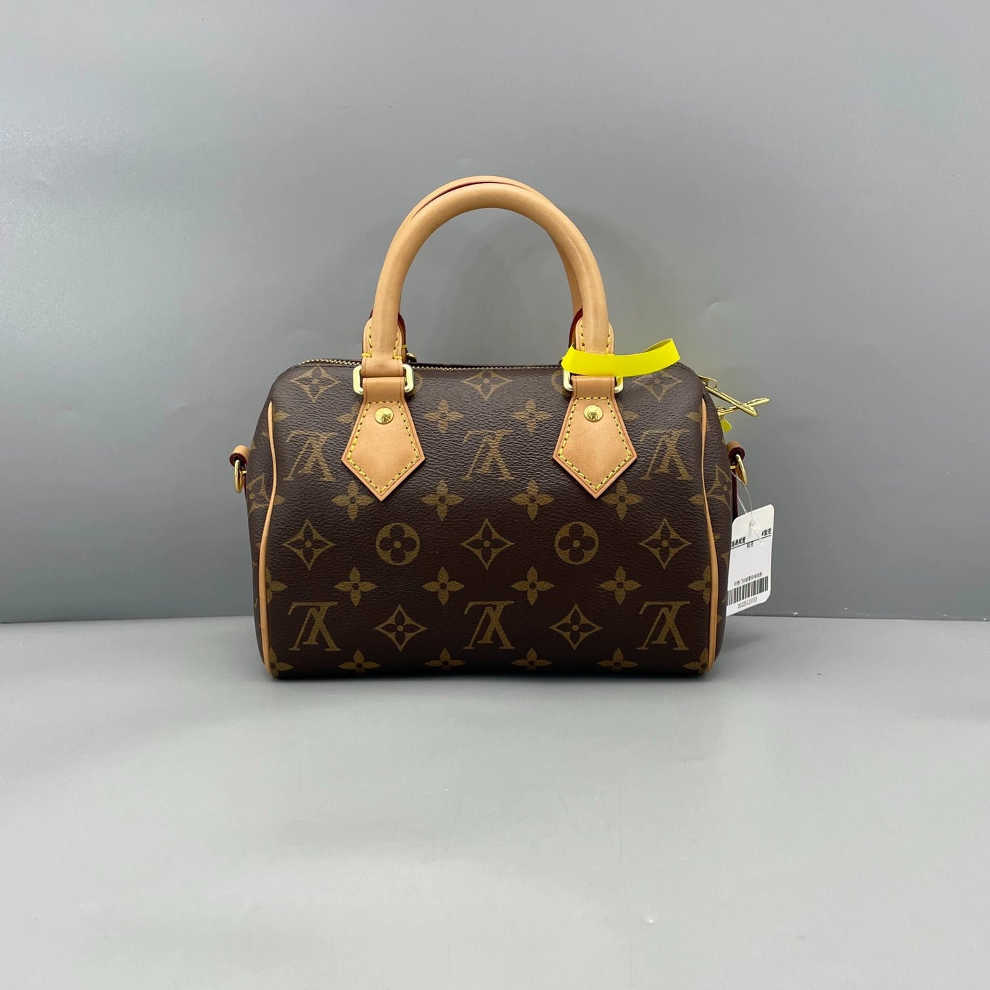 Louis Vuitton - Speedy 20 - Monogram coated canvas with Vachetta leather trim - Brown - (mini)