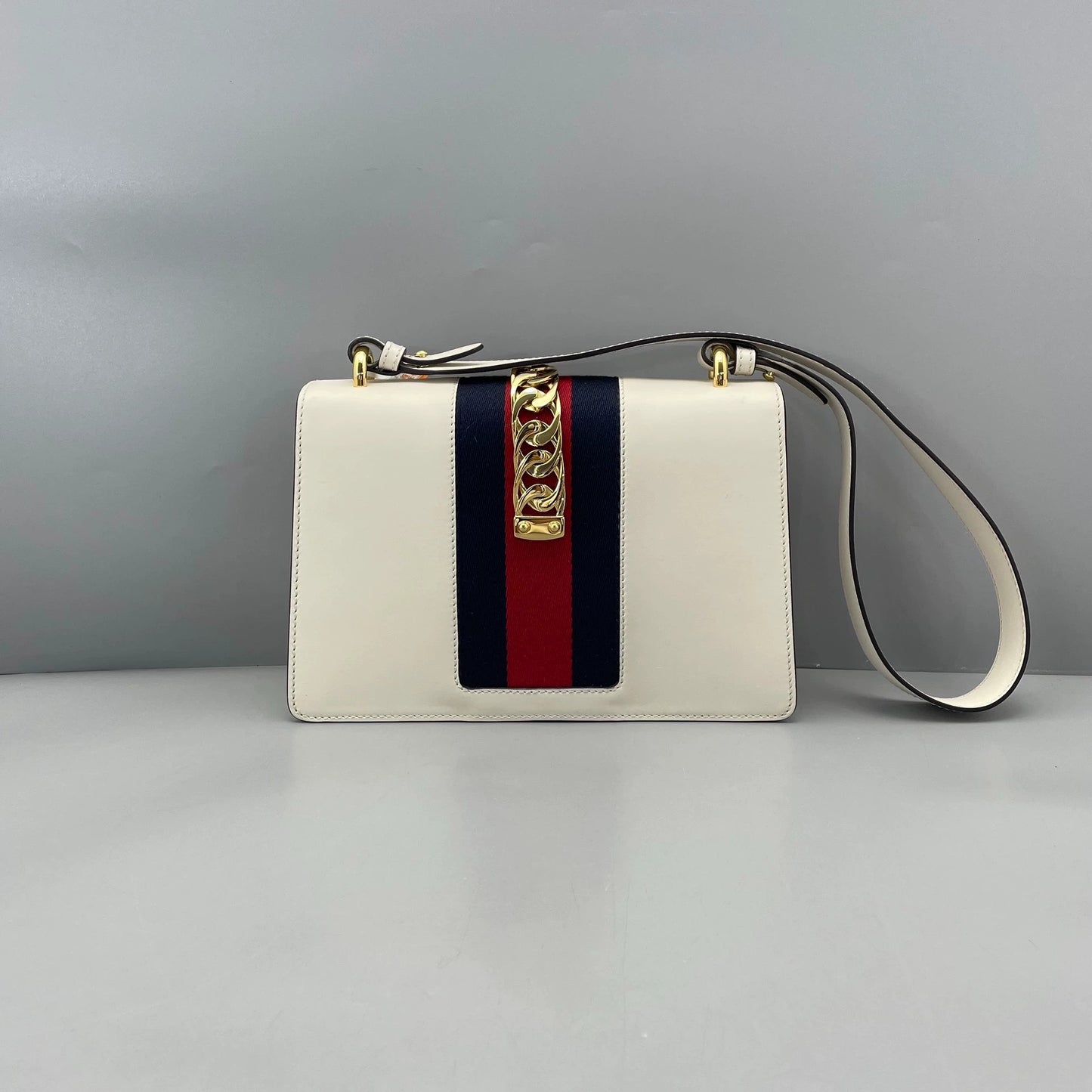 Gucci - Sylvie - Leather - White - (medium)