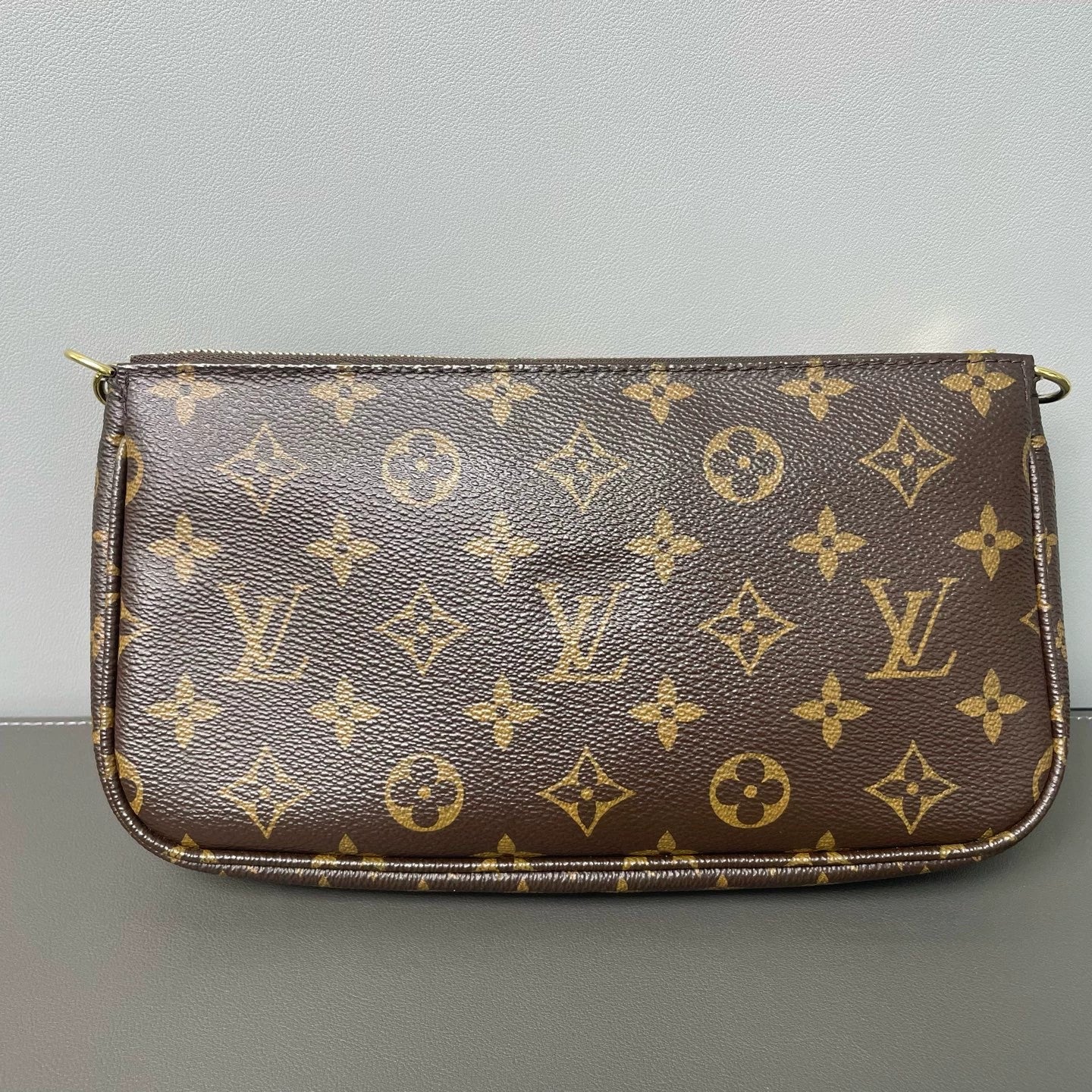 Louis Vuitton - Multi-Pochette Accessoires - Monogram coated canvas with natural cowhide leather trim - Brown - (Medium)