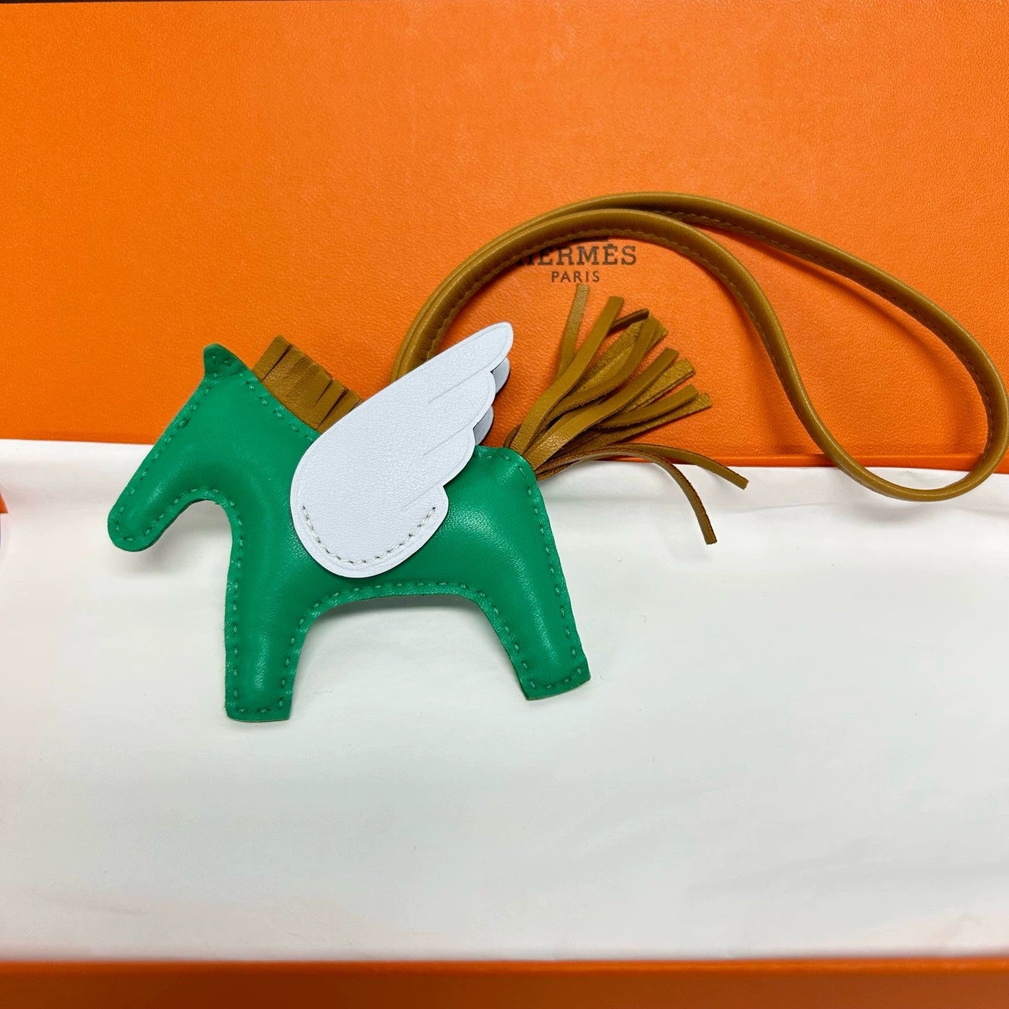 Hermes - Rodeo Pegasus Charm - Leather - Multicolour - (Mini)