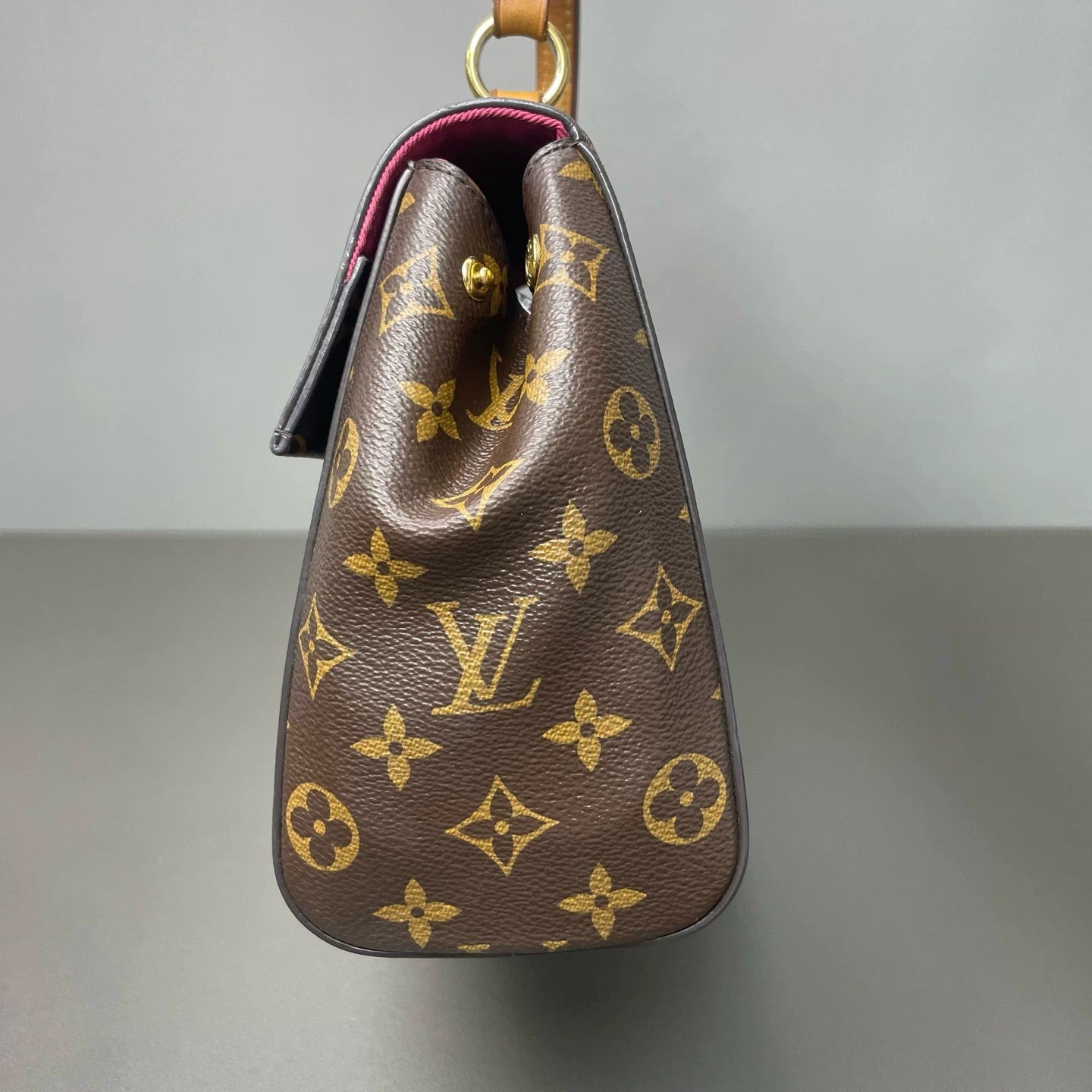 Louis Vuitton - Cluny BB - Monogram coated canvas with leather trim - Brown - (small)