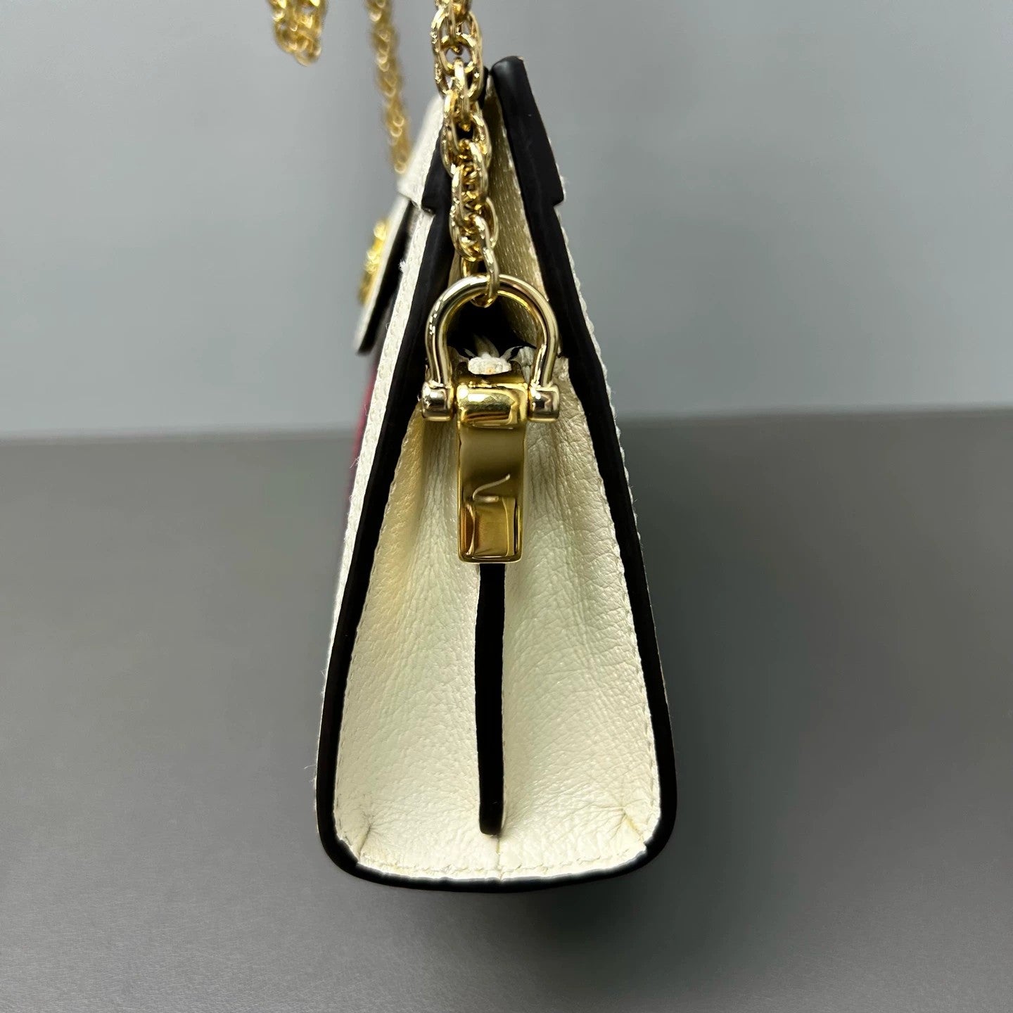 Gucci - Ophidia Mini Clip Bag - GG Supreme canvas with pebbled leather trim - Multicolour - (mini)