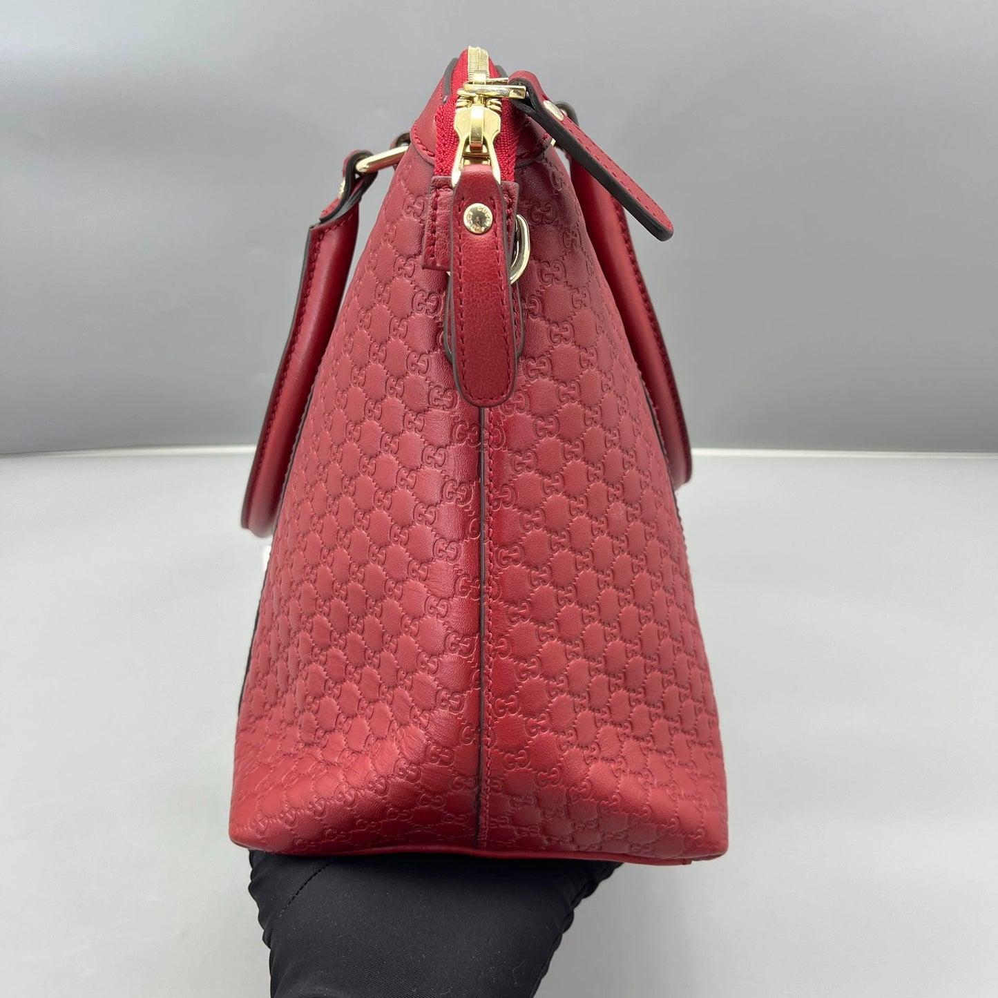 Gucci - Microguccissima Dome Handbag (餃子包) - Leather - Red - (medium)