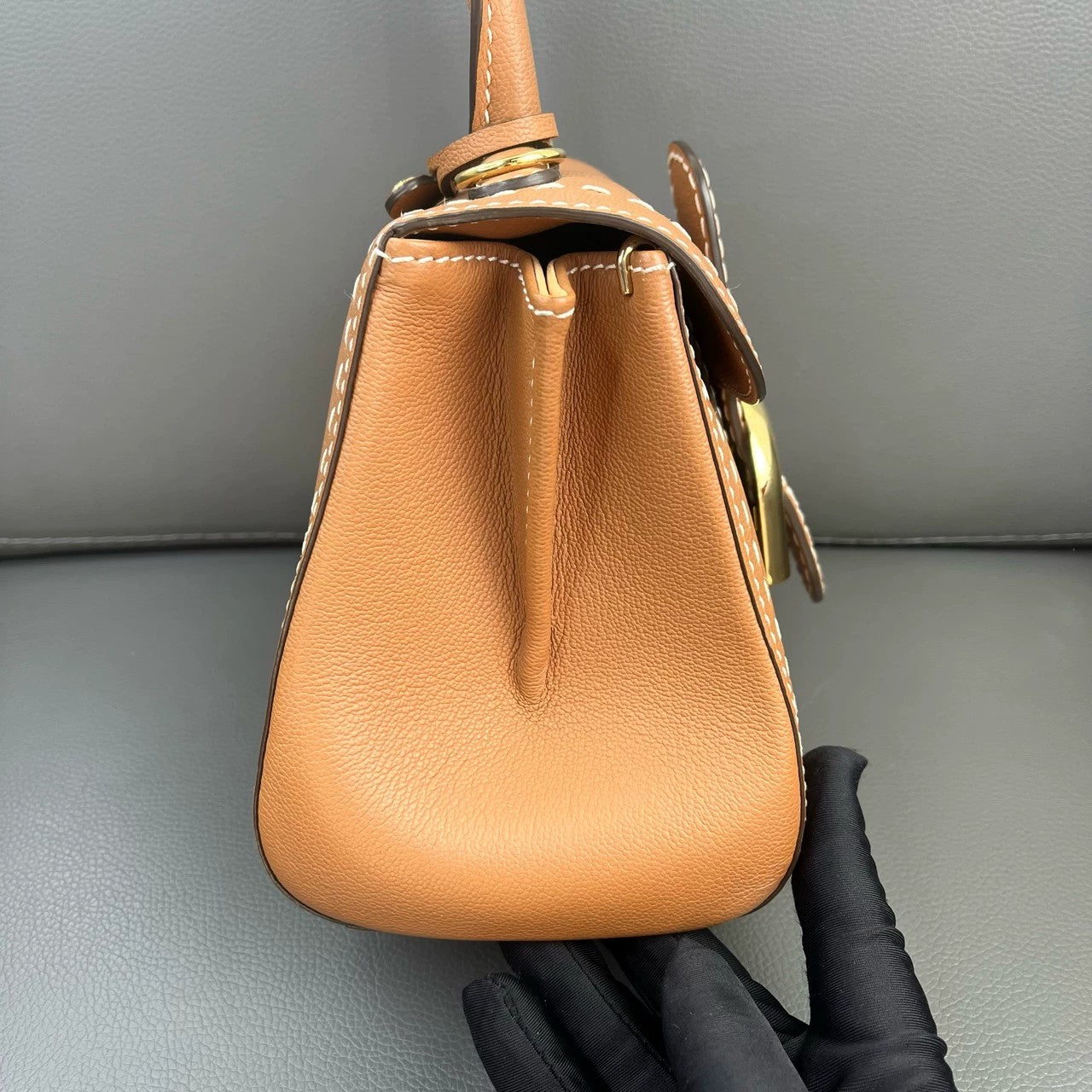 Delvaux - Brillant - Leather - Camel - (mini)