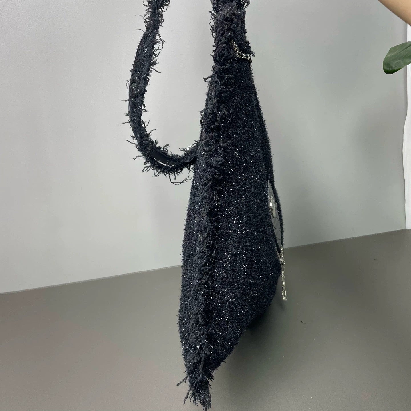 Chanel - Rocket Limited Edition Tote Bag - Tweed - Black - (medium)