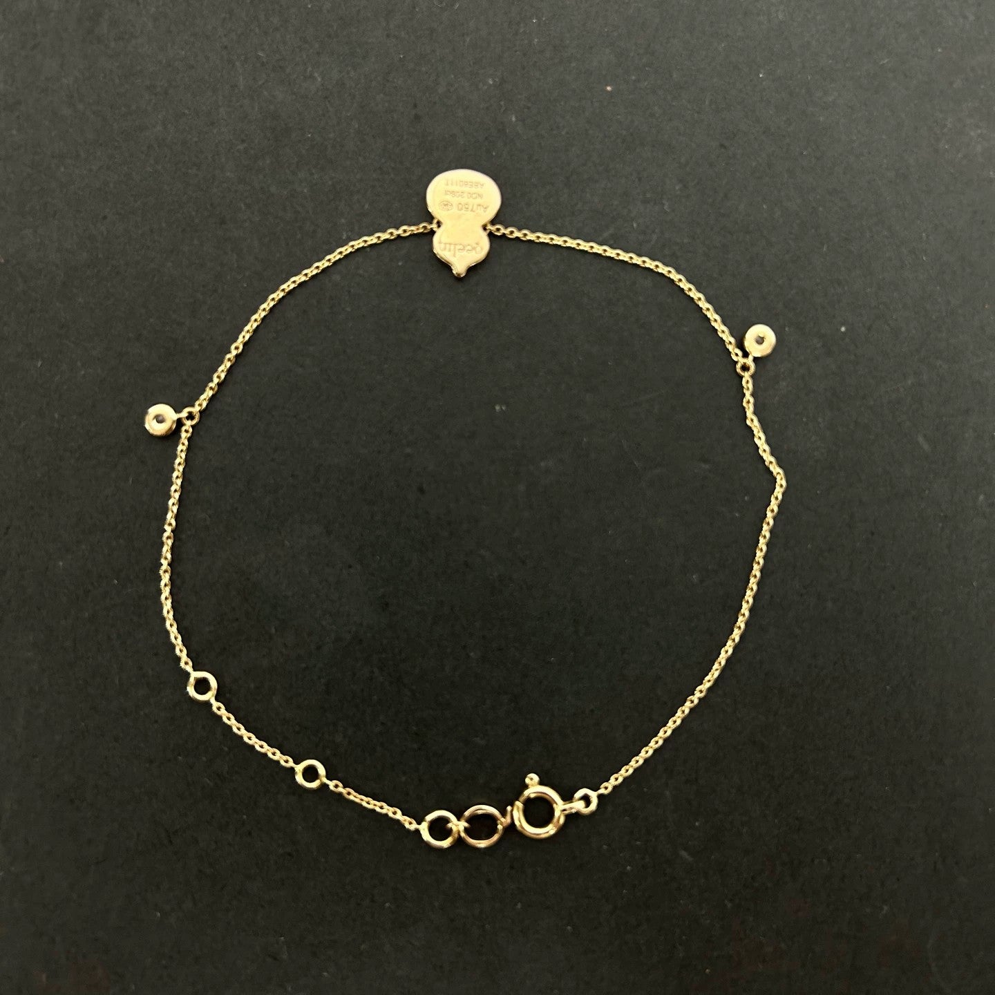 Qeelin - Hulu Bracelet - 18k yellow gold, diamonds - Gold - (small)