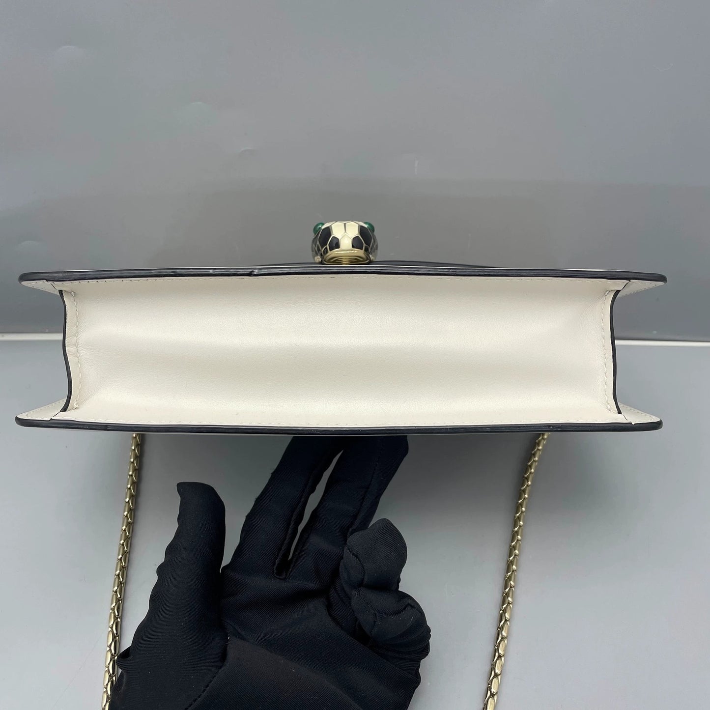 Bvlgari - Serpenti Forever - Leather - White - (Small)