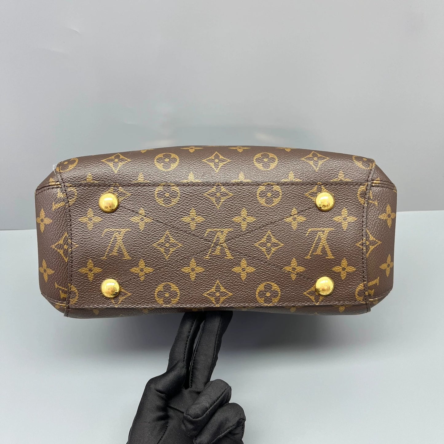 Louis Vuitton - Montaigne BB - Monogram coated canvas with Vachetta leather trim - Brown - (Small)