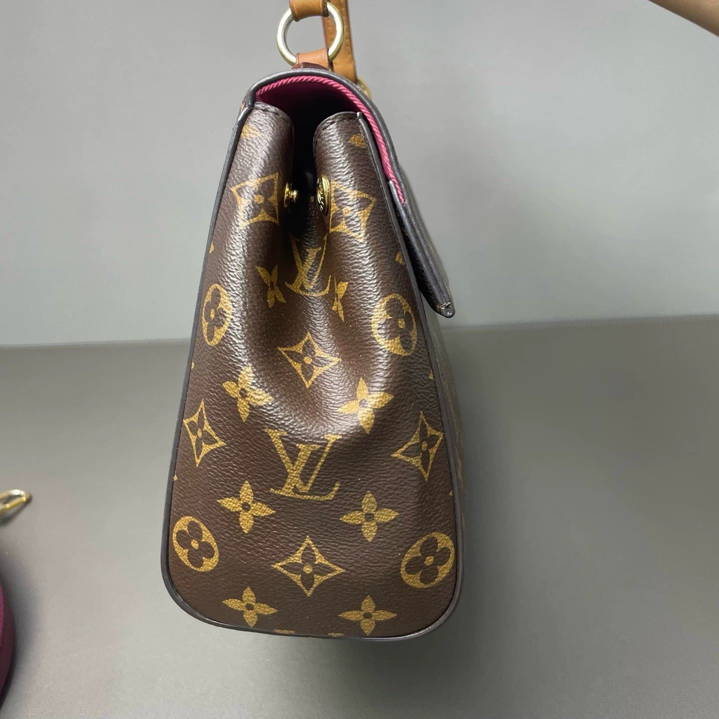 Louis Vuitton - Cluny BB - Monogram coated canvas with leather trim - Brown - (small)