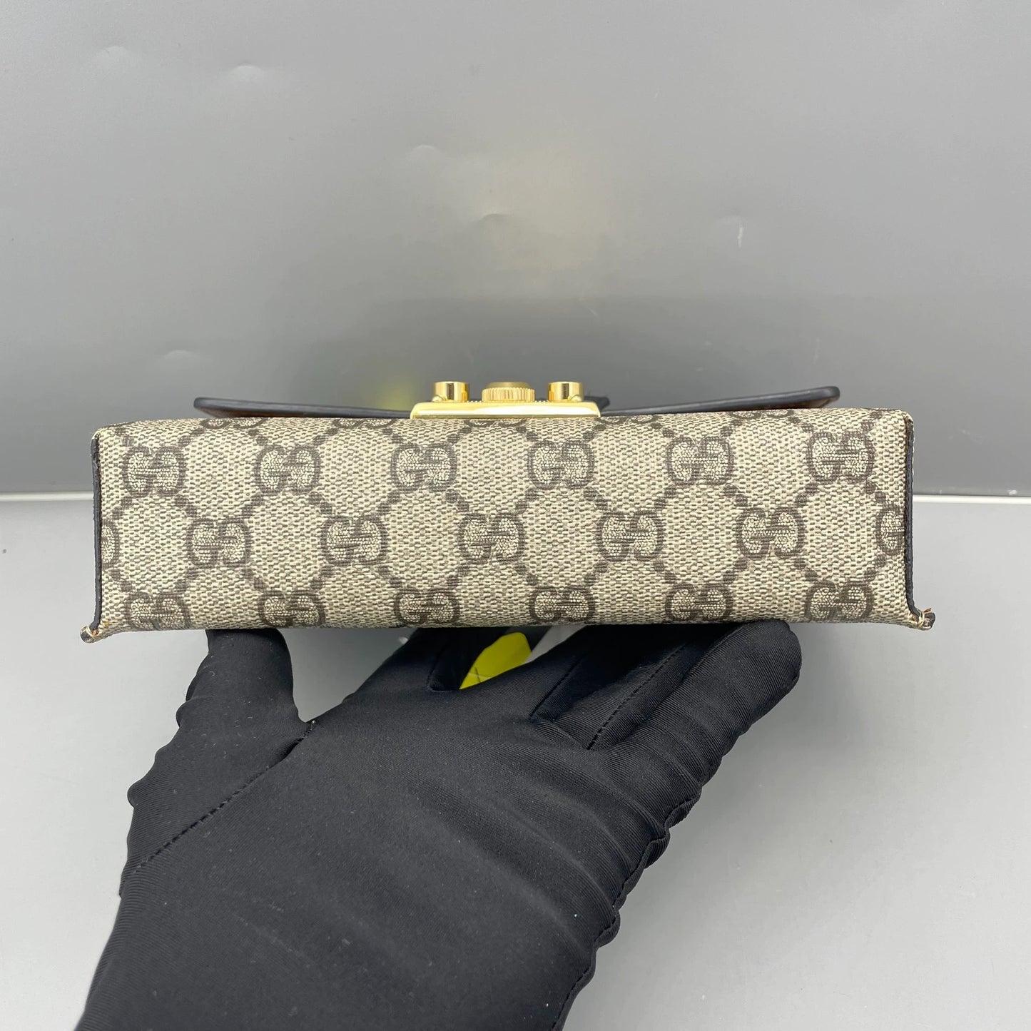 Gucci - Padlock Mini Top Handle Bag - GG Supreme coated canvas with smooth leather trims and handle - Multicolour - (mini)