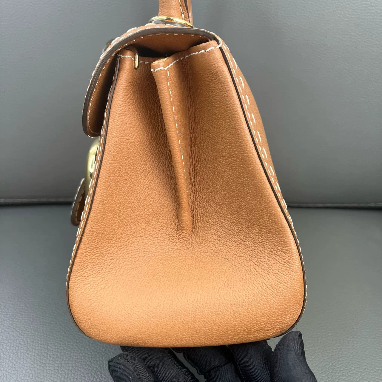 Delvaux - Brillant - Leather - Camel - (mini)