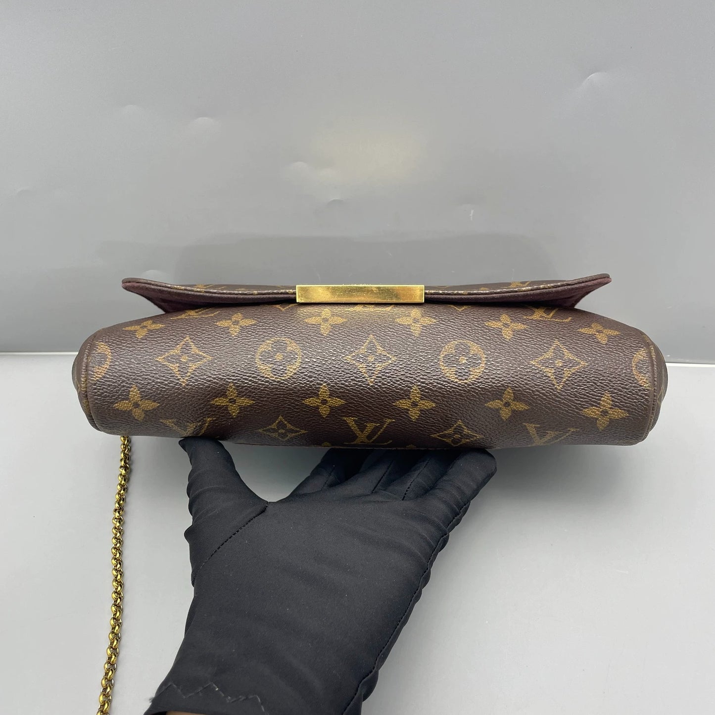 Louis Vuitton - Favorite MM - Monogram Canvas and natural cowhide leather - Brown - (Medium)
