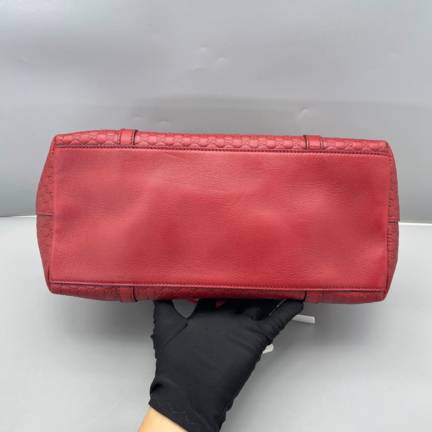 Gucci - Microguccissima Dome Handbag (餃子包) - Leather - Red - (medium)