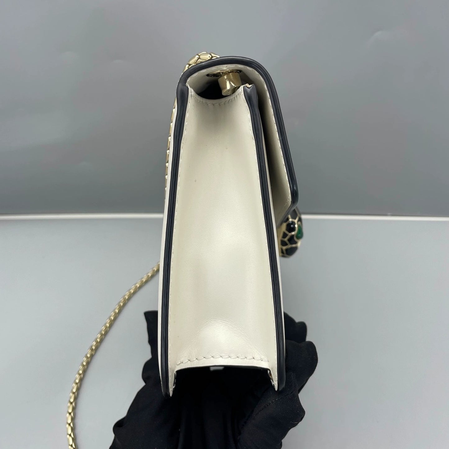 Bvlgari - Serpenti Forever - Leather - White - (Small)